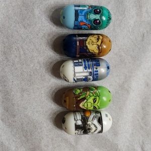 Star Wars Mighty Beanz 2010 Lot of 5